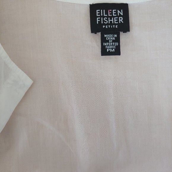 Organic cotton Eileen Fischer tunic - Picture 4 of 5